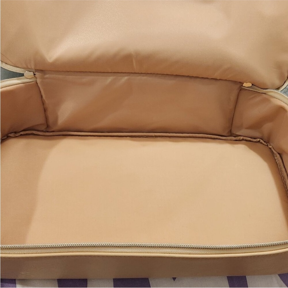 BNWT BÉIS Beige and Cream The Weekender - Picture 8 of 9